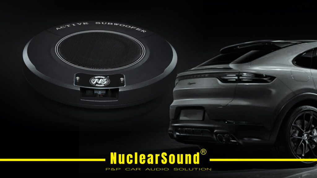 K13 spare tire sub-woofer installation