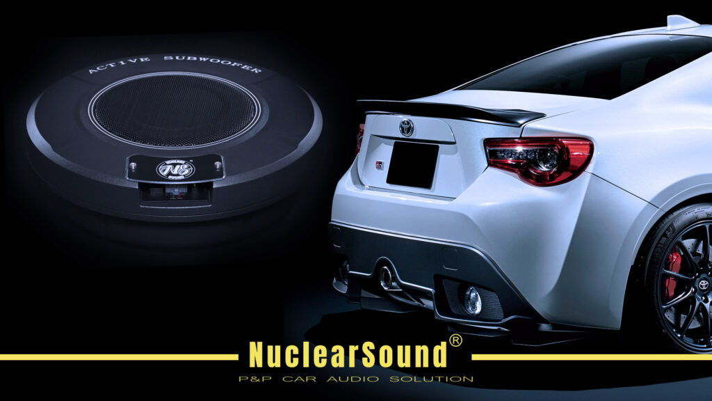 K13 spare tire sub-woofer installation